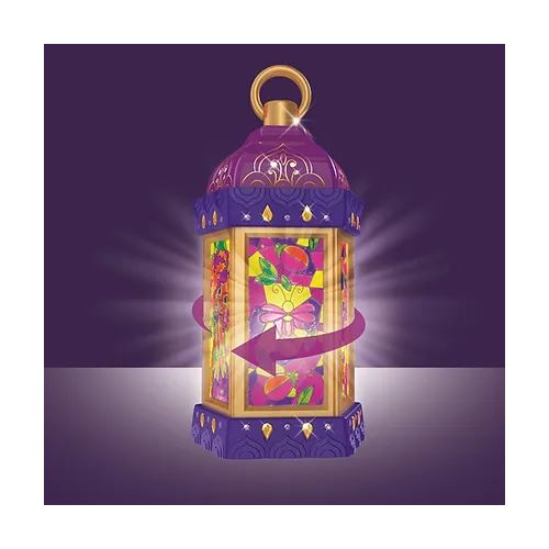 Nebulous Stars Firefly Lantern Glass Painting