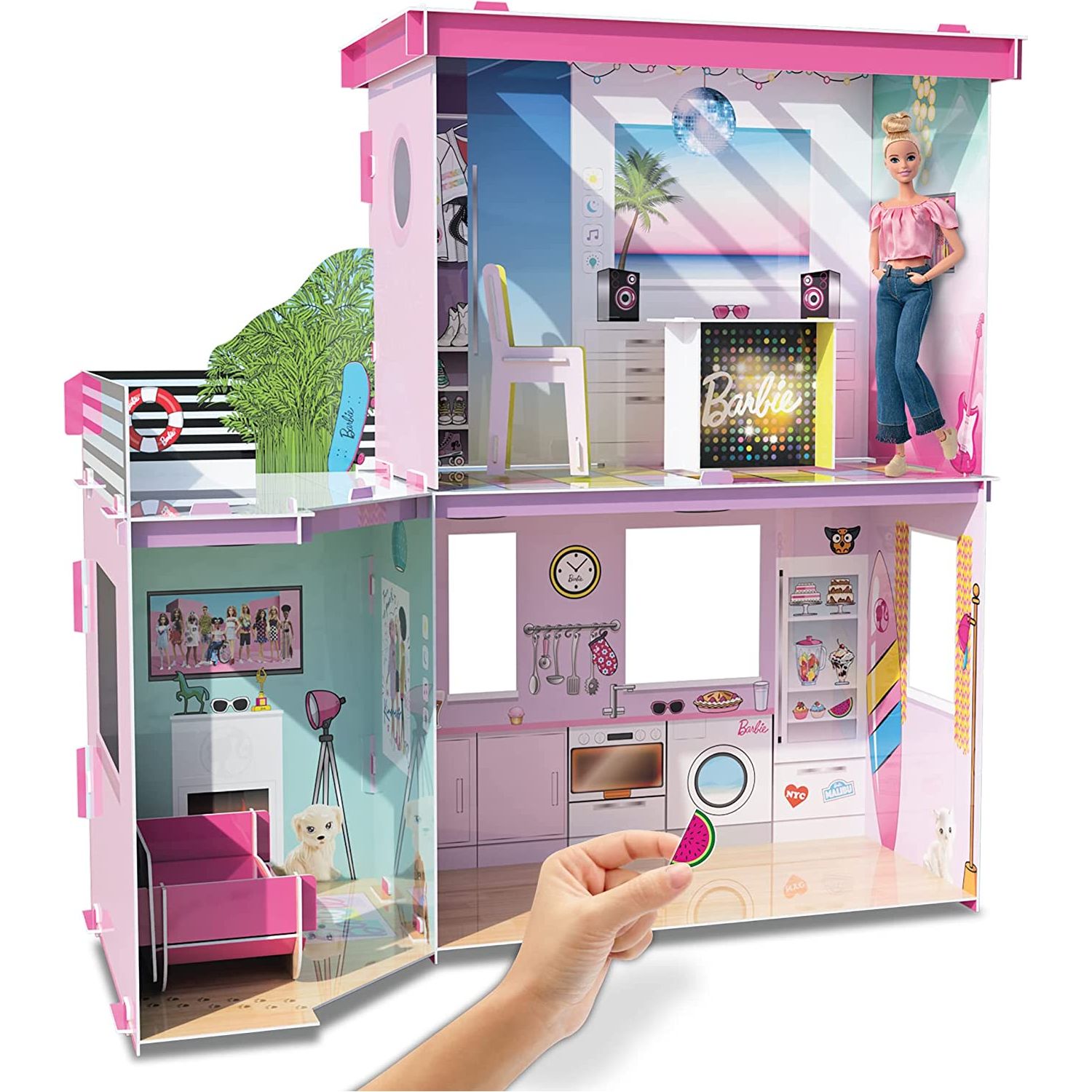 Dreamhouse, official licensed barbie toy, barbie's iconic home, make your own, barbie doll, spencer doll, chelsey doll, barbie, skipper, barbie beach, barbie beach house, barbie beach house, barbie beach bungalow, barbie beach doll, barbie beach house with pool, barbie beach cruiser, mega bloks barbie beach house, barbie beach towel, barbie beach bungalow house