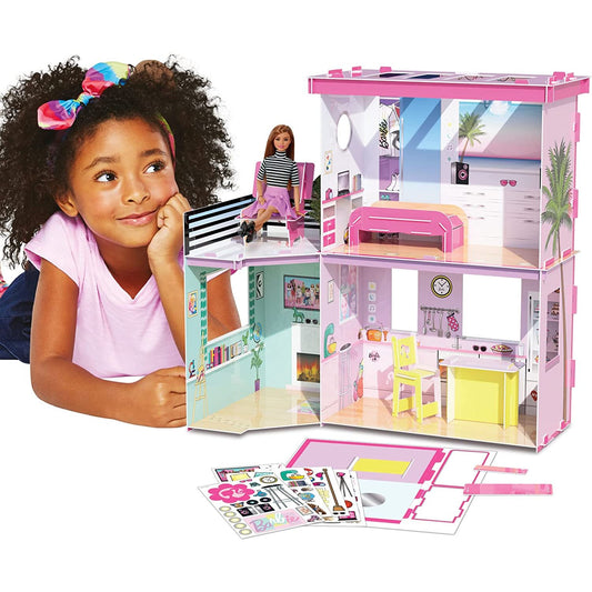 Dreamhouse, official licensed barbie toy, barbie's iconic home, make your own, barbie doll, spencer doll, chelsey doll, barbie, skipper, barbie beach, barbie beach house, barbie beach house, barbie beach bungalow, barbie beach doll, barbie beach house with pool, barbie beach cruiser, mega bloks barbie beach house, barbie beach towel, barbie beach bungalow house