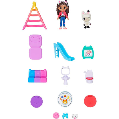 Gabby’s Purrfect Dollhouse, Gabby, Pandy Paws, MerCat, Cakey Cat, Kitty Fairy, CatRat and Baby Box Cat, Gabby's Dollhouse, Dollhouse Delivery