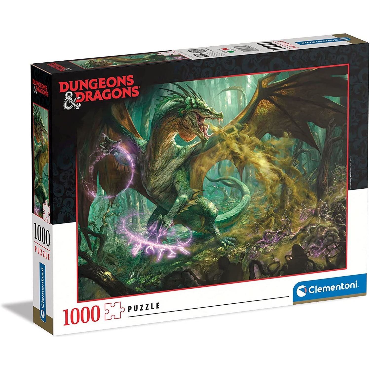 Dungeons and Dragons Jigsaw Puzzle 1000 Pieces