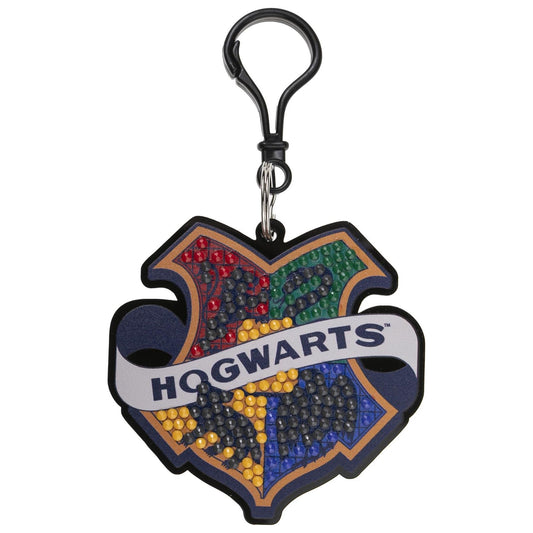 Harry Potter Hogwarts Badge Crystal Art Backpack Charm Kit