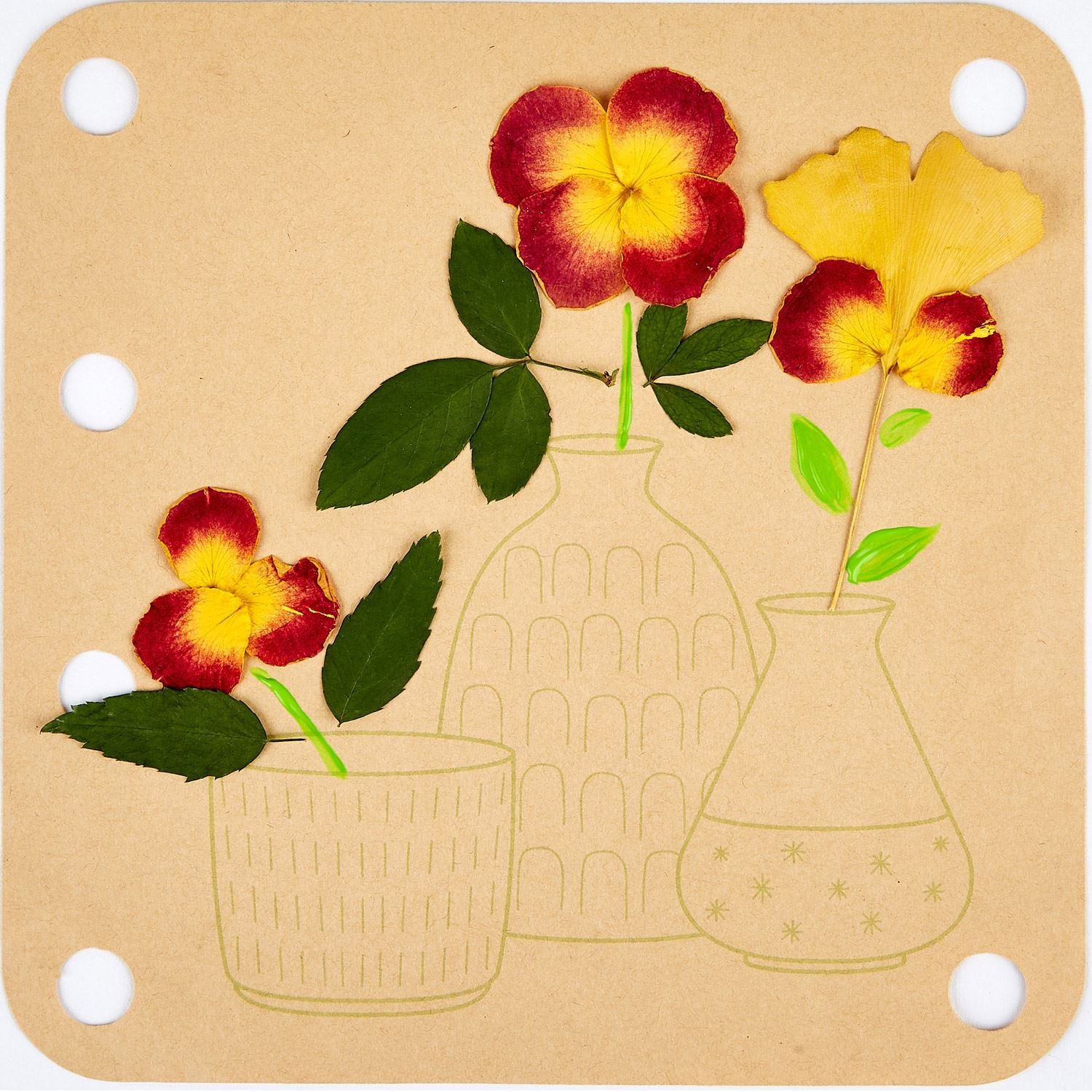 Hape Flower Press DIY Art Kit