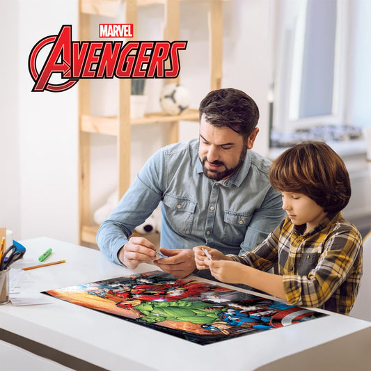 Marvel Avengers Double Sided Puzzle - 200pc