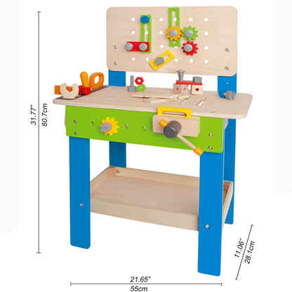 Hape Master Workbench Wooden Playset