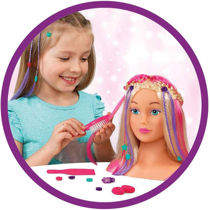 Kids Fashion Styling Head Doll Hair Dressing