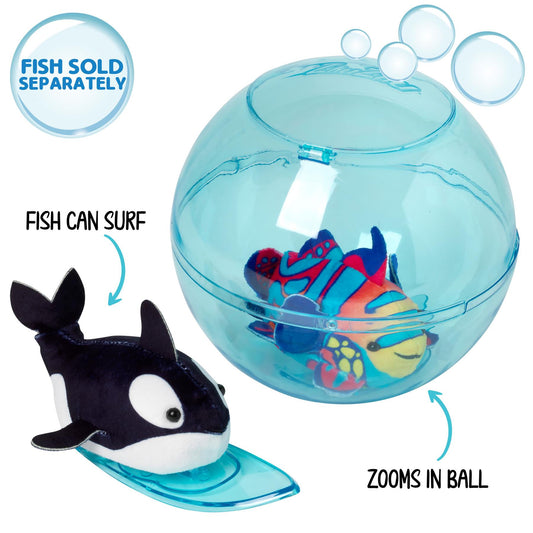 Zhu Zhu Bubble Ball and Surfboard (without fish)