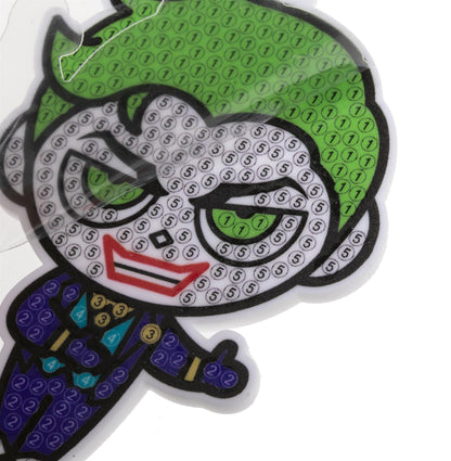 DC Joker Crystal Art Backpack Charm Kit