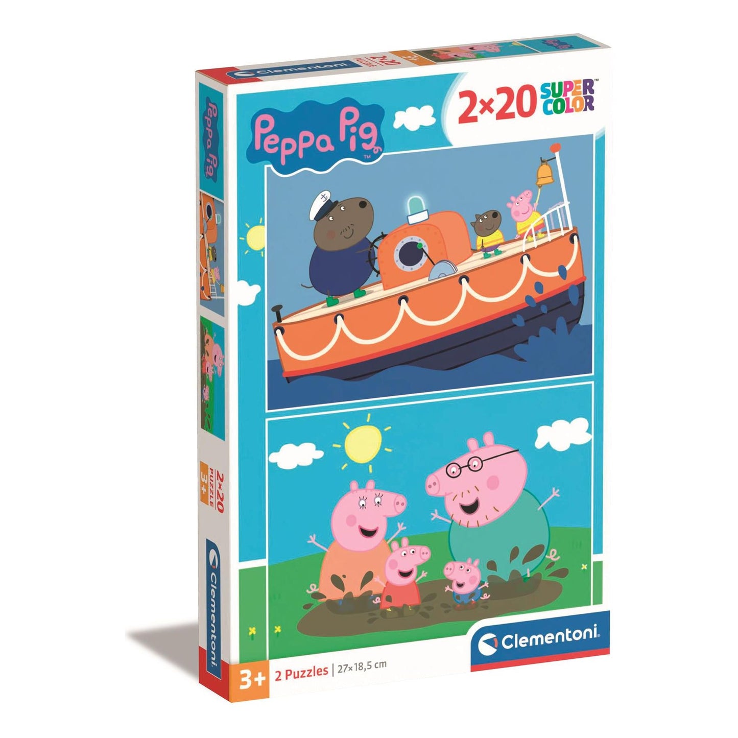 Peppa Pig Jigsaw Puzzle 2023 2x20 Pieces