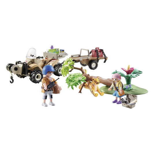 Playmobil 71011 Wiltopia Animal Rescue Quad with Trailer