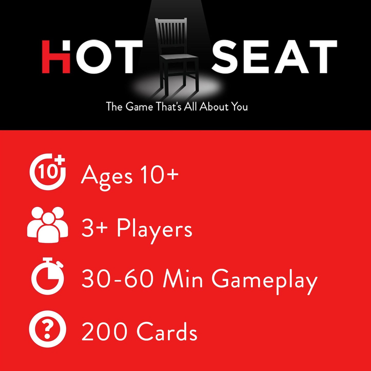 Hot Seat (Age: 10+ yrs)