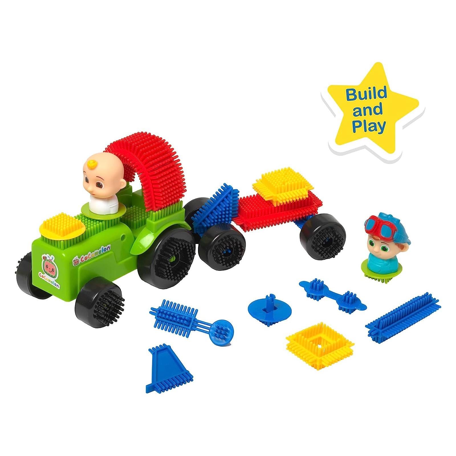 Cocomelon Fun Bricks Tractor