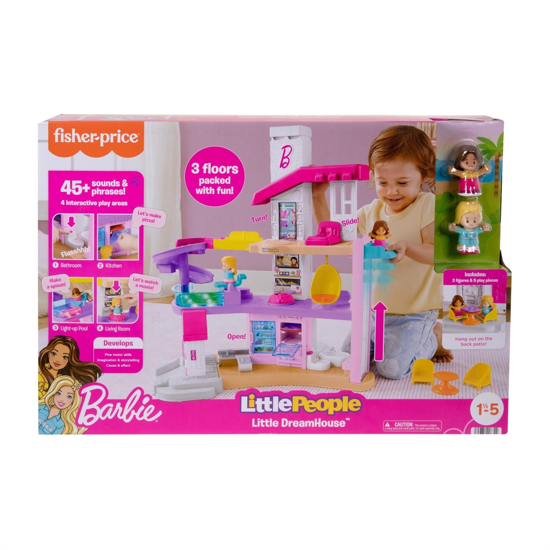 Barbie Fisher Price Little People Dreamhouse