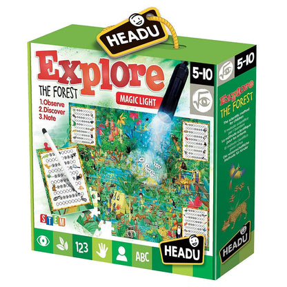 Explore The Forest Magic Light Kids Children Educational Jigsaw Puzzle