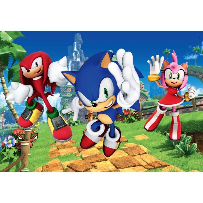 Sonic the Hedgehog Jigsaw Puzzle 3x48 Pieces