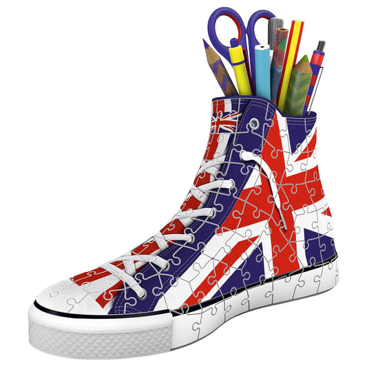 British Flag Trainer 3D Puzzle, 108pc