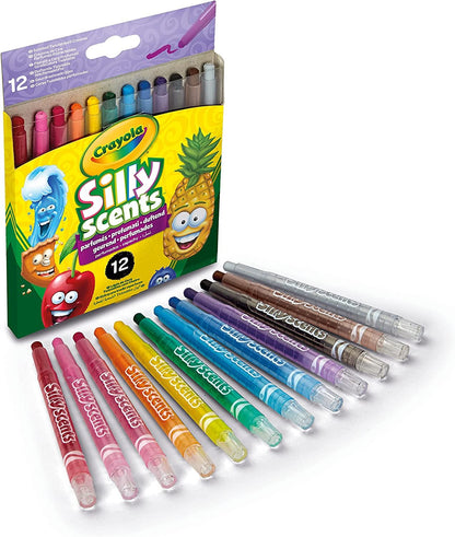 Crayola Silly Scents Mini Crayons 12 Pack