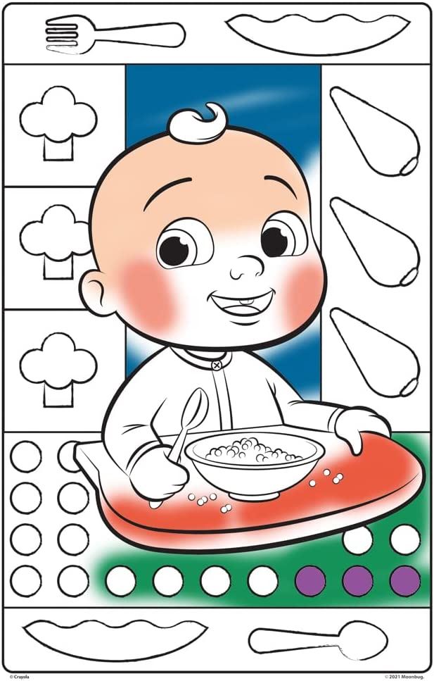 Cocomelon Giant Colouring Pages