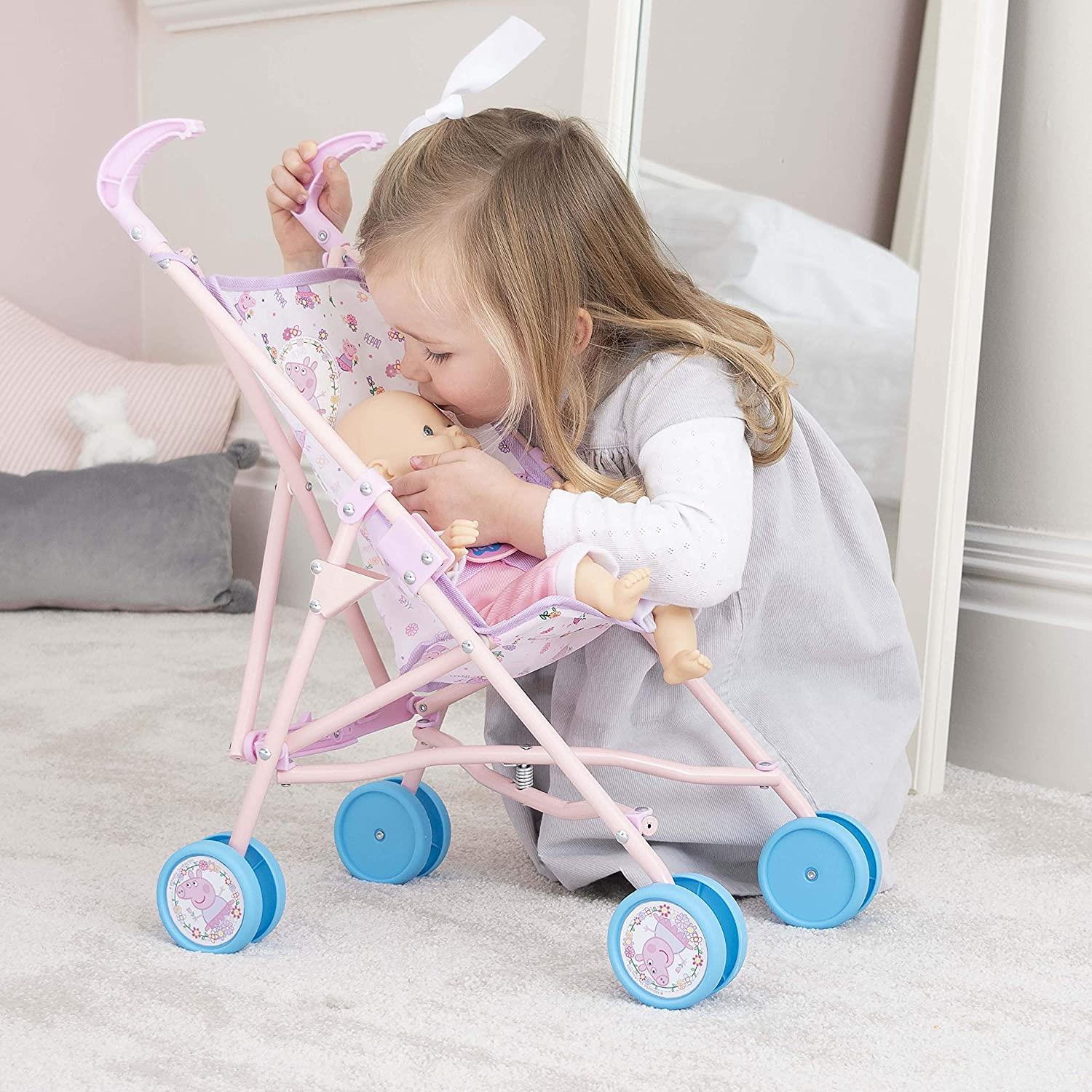 Peppa Pig Doll-Sized Stroller