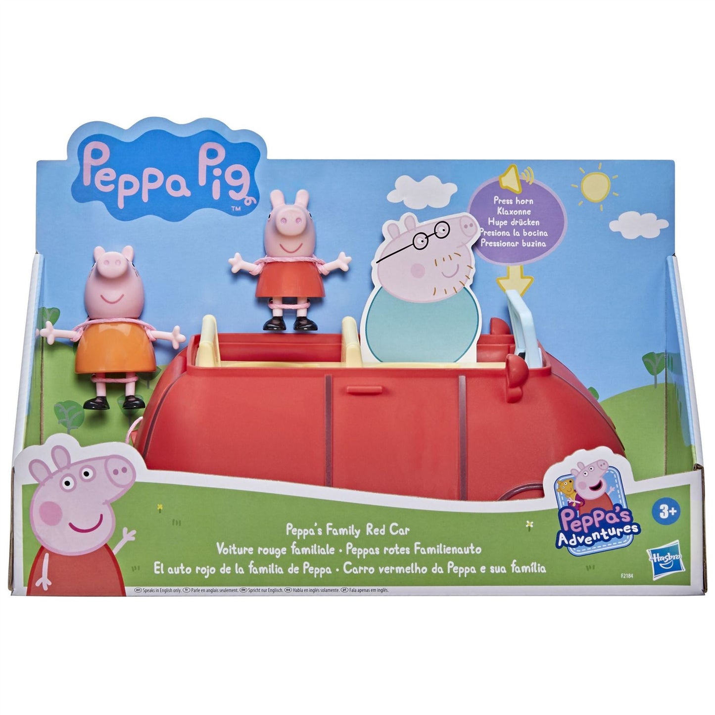 Peppa Pig Peppas Family Red Car