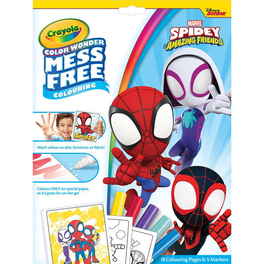 Spidey and his Amazing Friends Crayola Colour Wonder