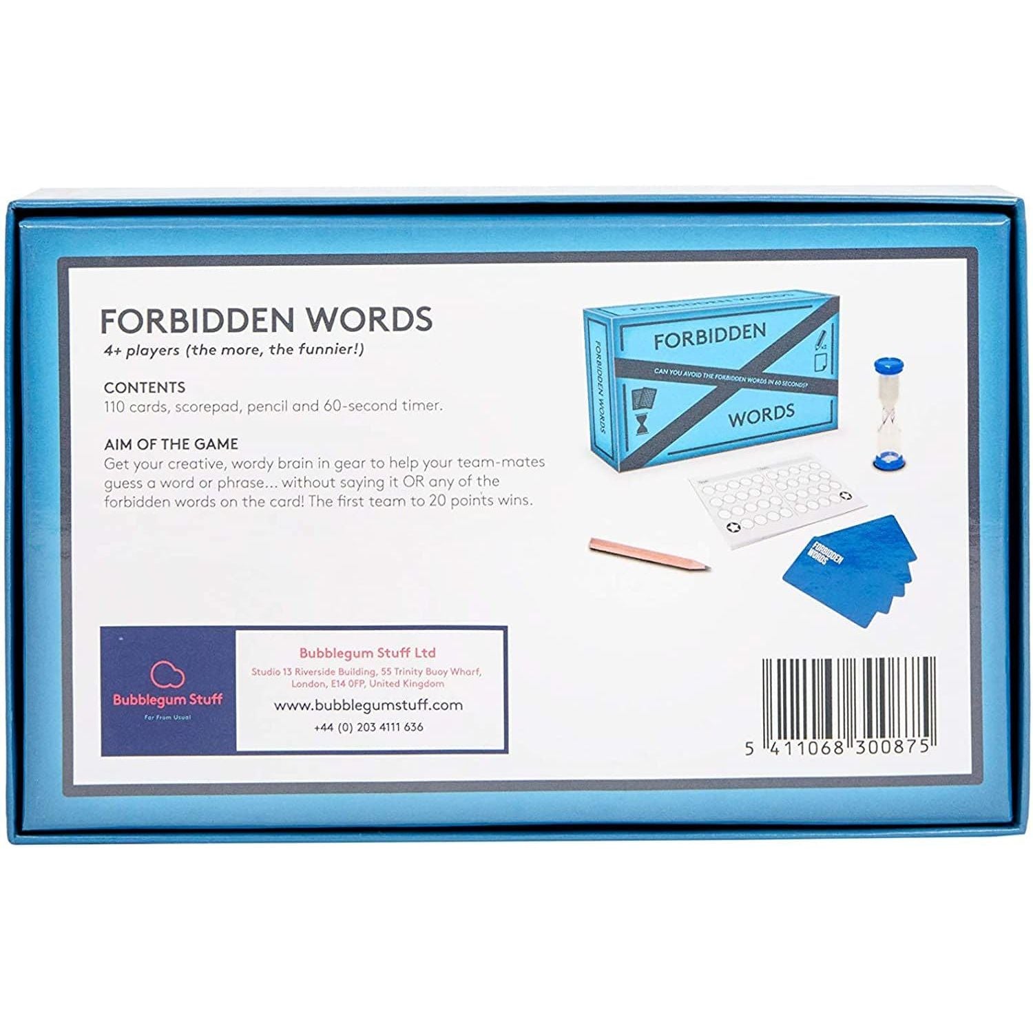 Forbidden Words Card Game Brain Teasing Fun