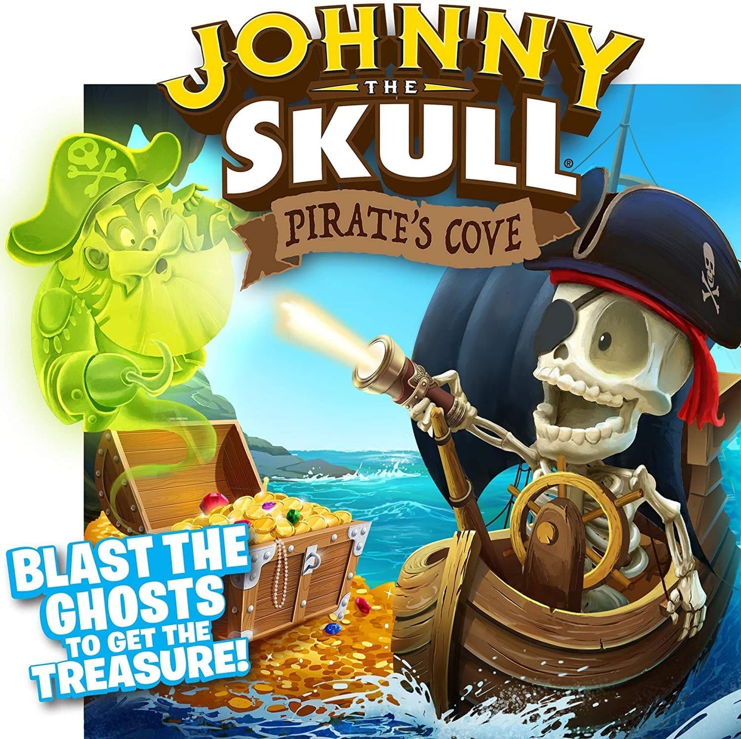 Goliath Johnny The Skull Pirate's Cove Treasure Kids Game