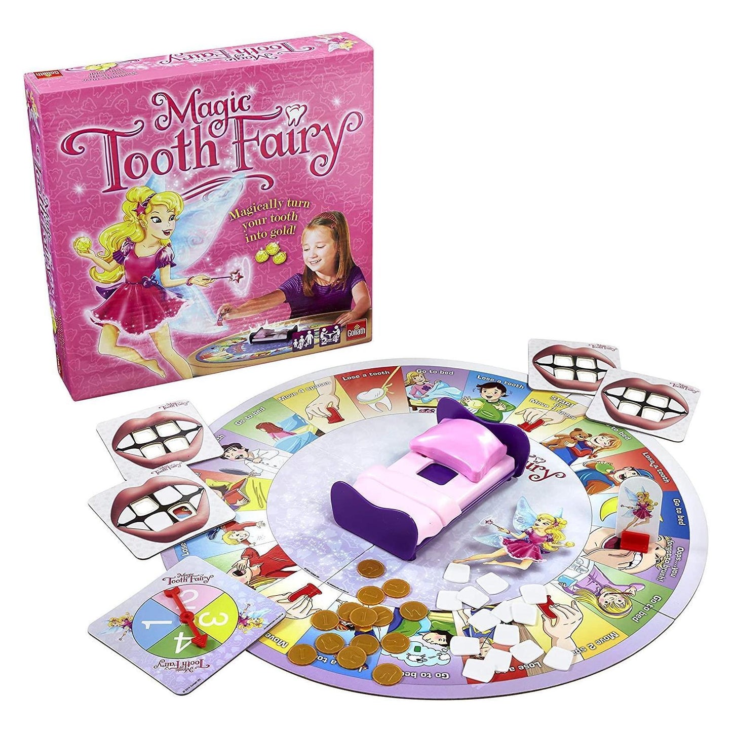 Goliath Magic Tooth Fairy Fun Board Game Kids Gift
