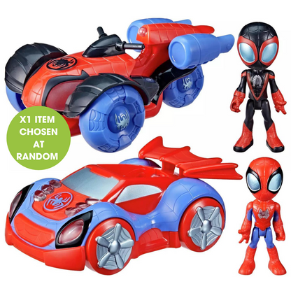 Spidey and his Amazing Friends Glow Tech Vehicle Assorted