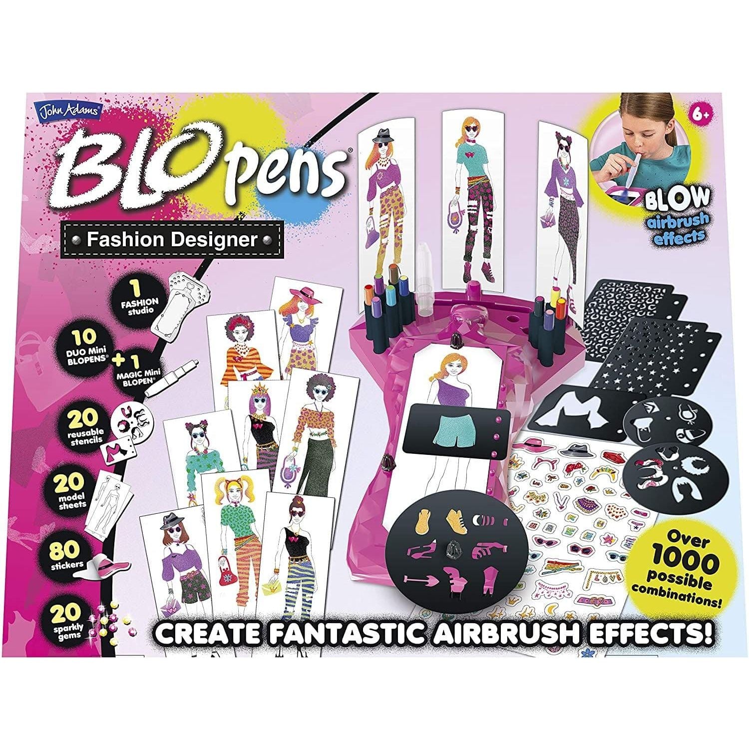 Kids Blopens Fashion Designer Studio Age 6+ Gift Idea
