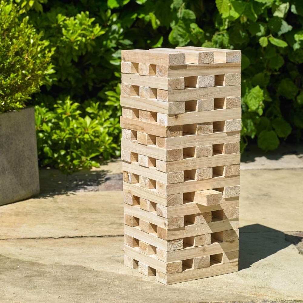 Kingfisher Giant Tower Blocks Jenga Game