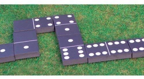 Kingfisher Giant Dominoes Outdoor Family Game