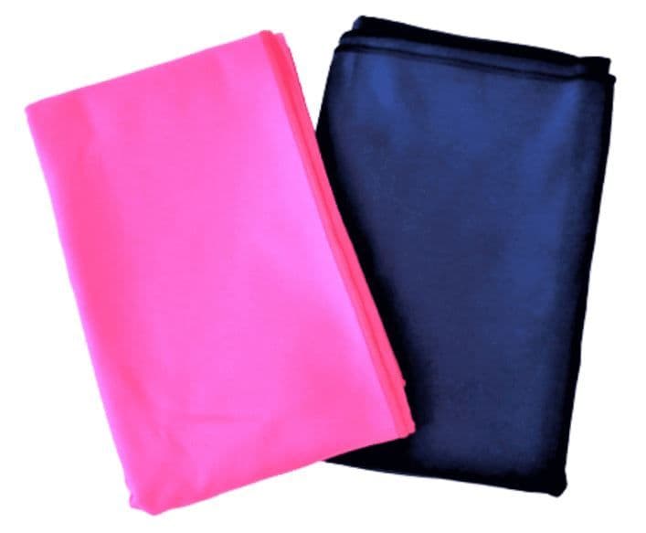 Large Navy Microfibre Quick Dry Towel Open Water Swimming