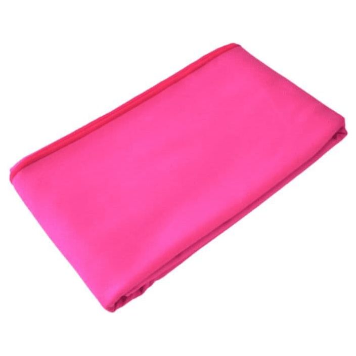 Large Pink Microfibre Quick Dry Towel Open Water Swimming