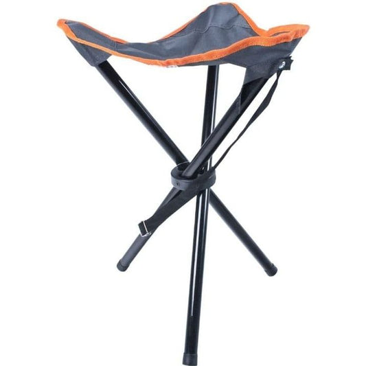 Milestone Camping Compact Outdoor Portable Tripod Stool Folding Chair