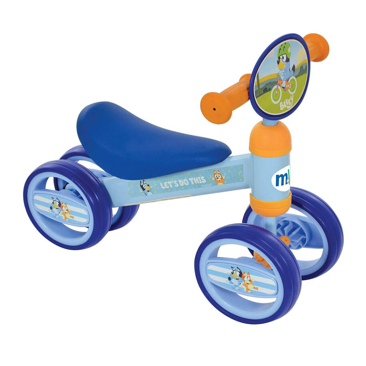 Bluey Deluxe Bobble Ride-On