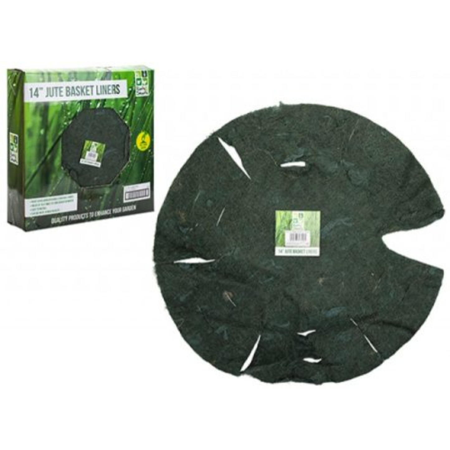 14" Jute Basket Liner