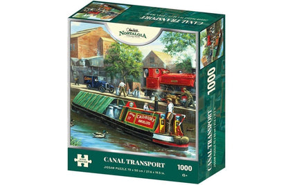 Nostalgia Collection Canal Transport 1000 Pieces Jigsaw Puzzle