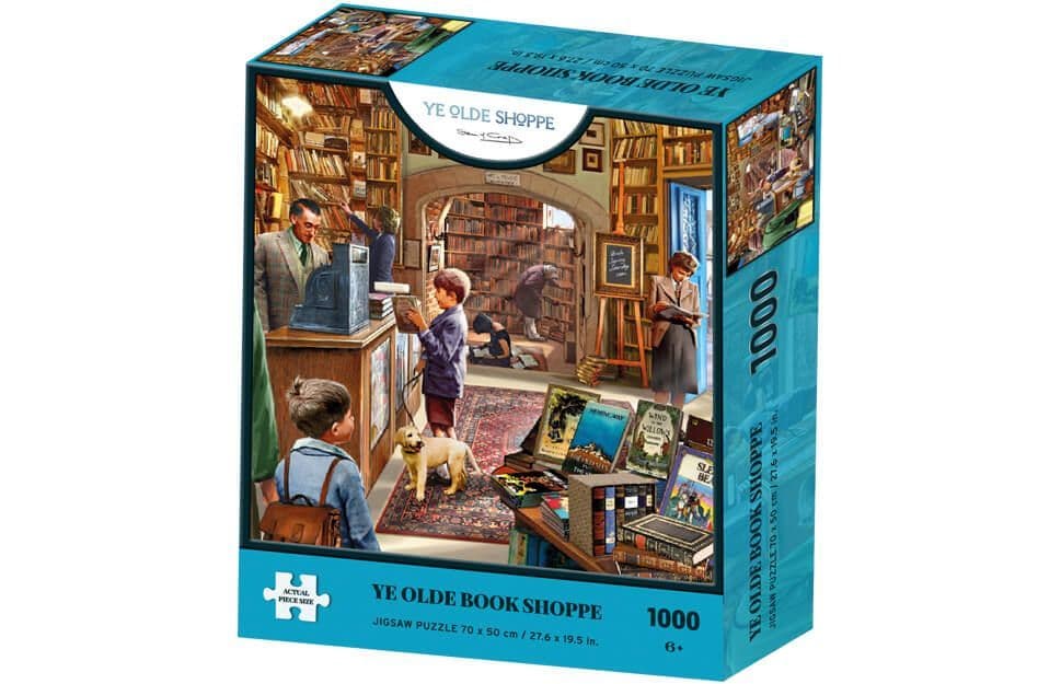 Nostalgia Collection Ye Olde Book Shoppe 1000 Pieces Jigsaw Puzzle