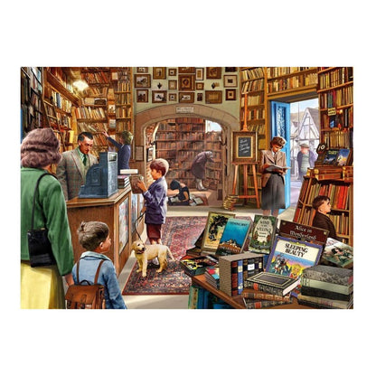 Nostalgia Collection Ye Olde Book Shoppe 1000 Pieces Jigsaw Puzzle