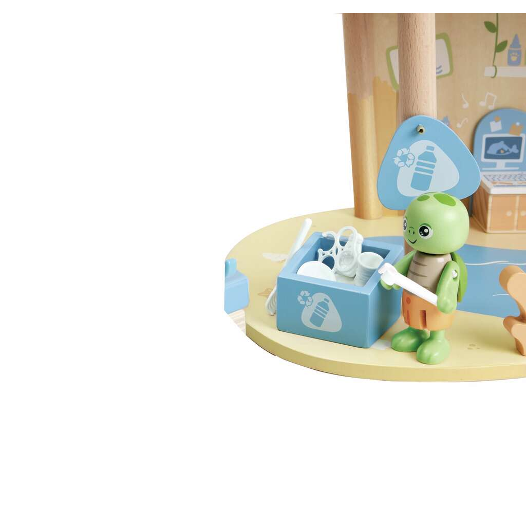 Hape Green Planet Explorers Ocean Rescue Playset 48 parts