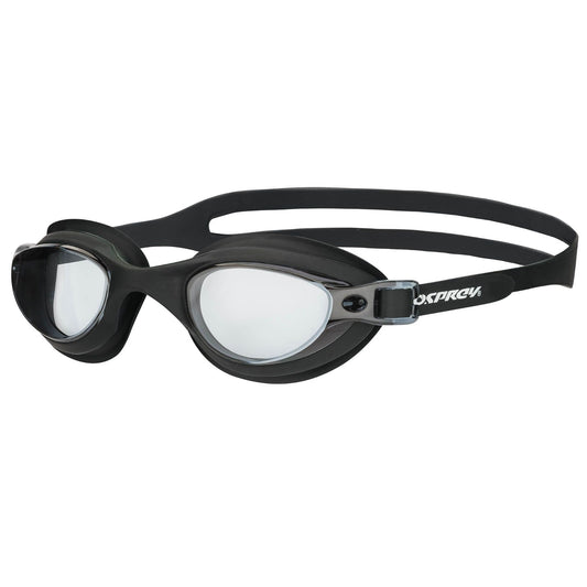 Osprey Pro Race Adult Swimming Goggles - Black