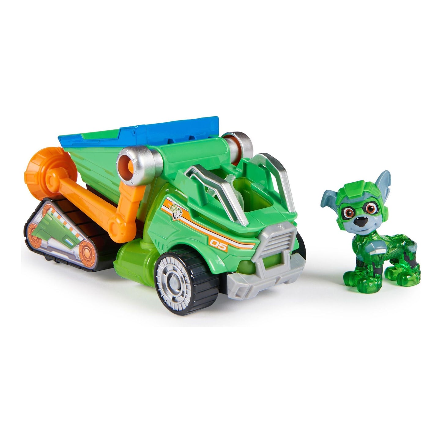 Paw Patrol Mighty Movie Rocky Recycle Truck