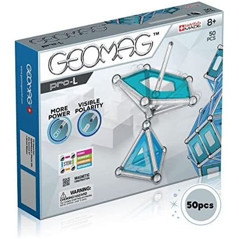 Pro-L Construction Set Geomag - 50pc