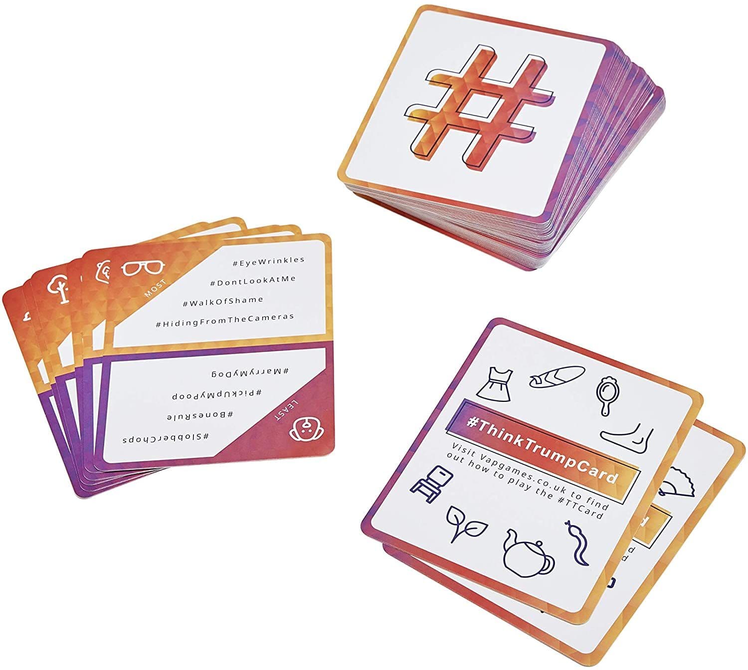 Social Media Hashtag The Card Game