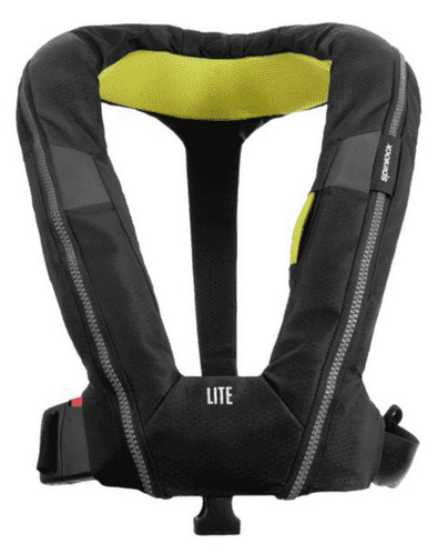 Spinlock Deckvest Lite Lifejacket 170N Automatic Black Lightweight