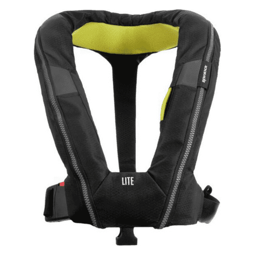 Spinlock Deckvest Lite Lifejacket 170N Automatic Black Lightweight