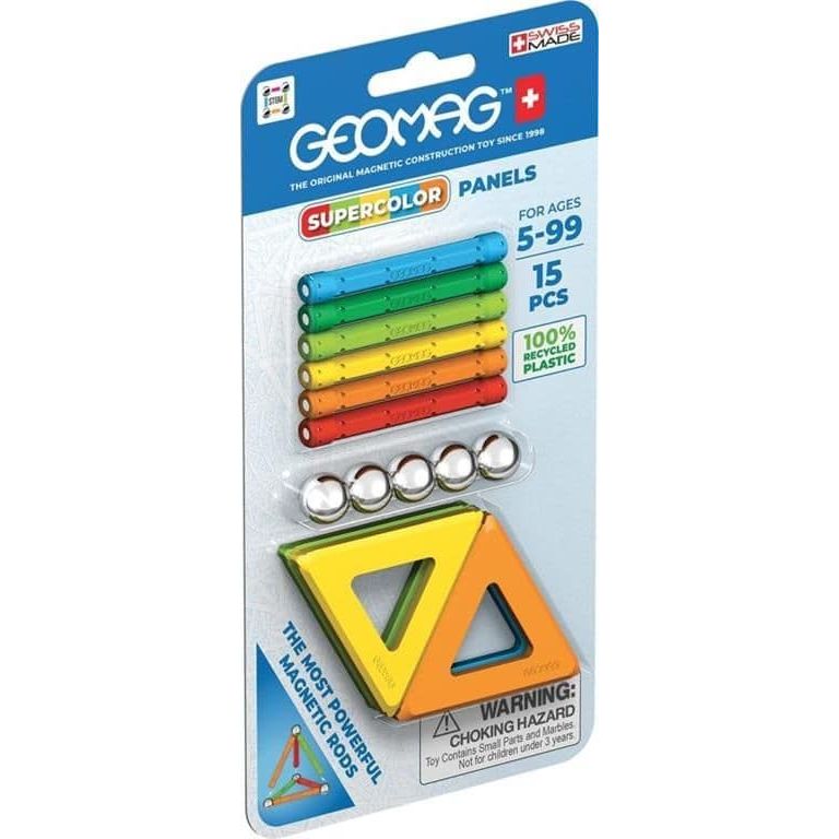 Geomag Super Colour Mini Pack - 15pc