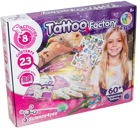 Tattoo Factory Educational Science Kit for Kids