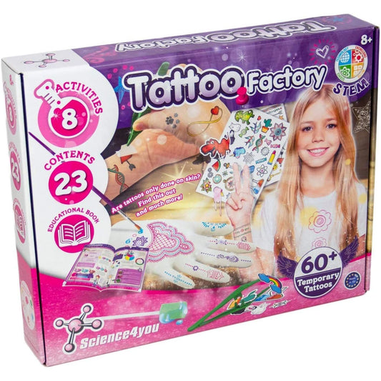 Tattoo Factory Educational Science Kit for Kids